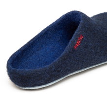 Gottstein Hausschuhe Magicfelt 701 (100% Wolle) mitternachtblau (Größe 43-46)